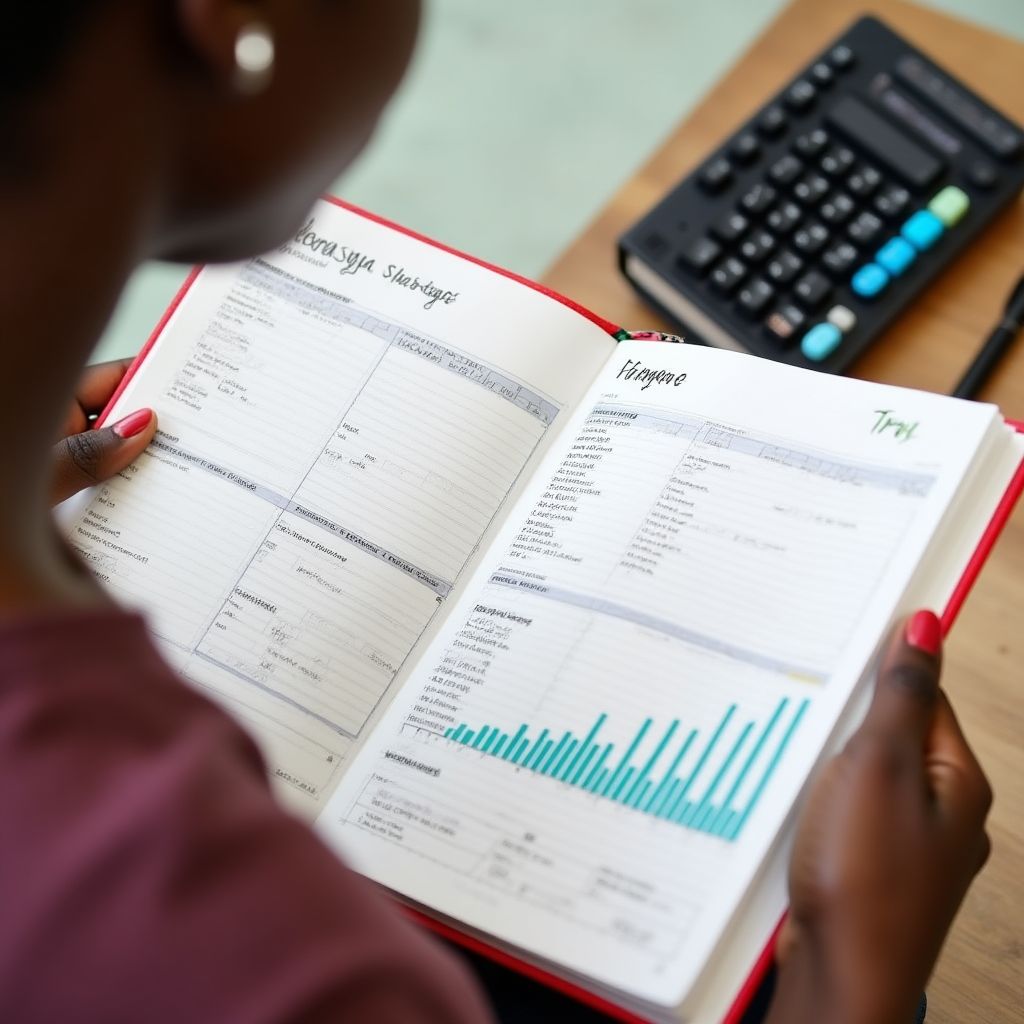 Person tracking savings in a journal